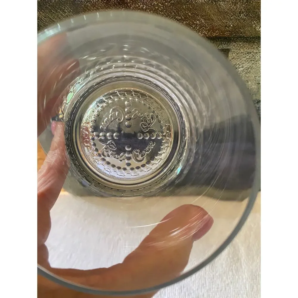 Set of 2 Vintage Crown Royal bourbon glasses